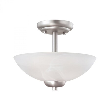 Thomas Tia 2-Light Pendant in Matte Nickel 190067117
